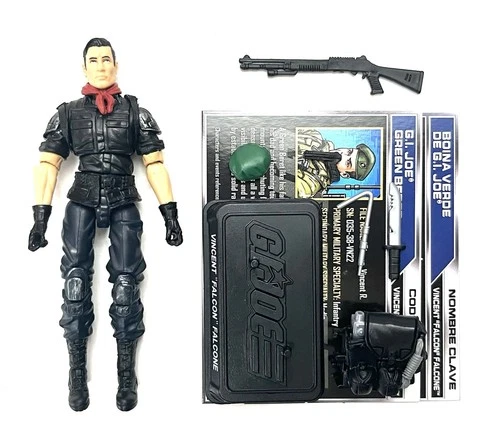 Hasbro G.I.Joe 50th Anniversary Lt. Falcon Loose Complete 3.75"