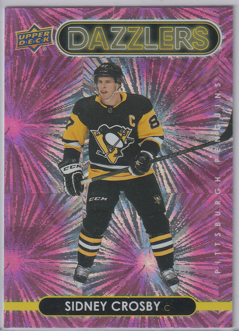 Sidney Crosby 2021-22 Upper Deck Dazzlers Pink