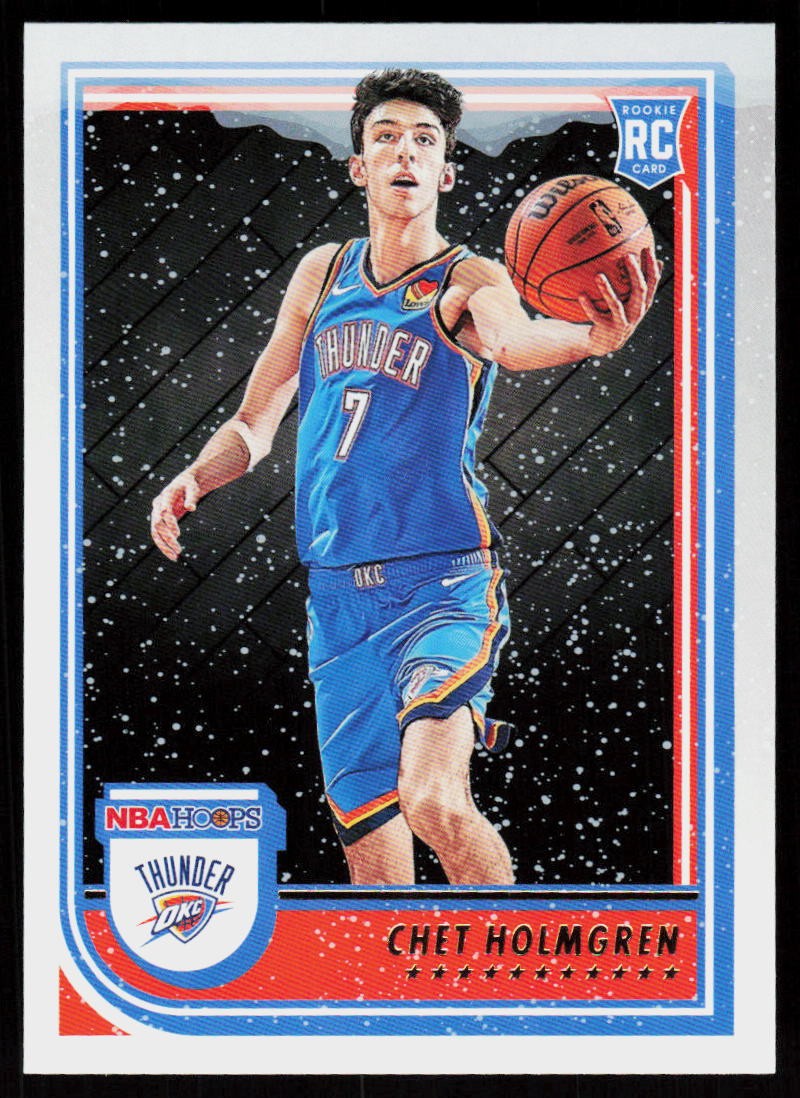 2022-23 Hoops Winter Chet Holmgren #232 BASKETBALL CARD OKC Thunder RC
