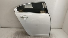 Rear door JAGUAR XF White Right Drivers O/S 2008-2015