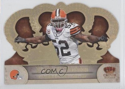 2012 Panini Crown Royale Holo Gold 77/99 D'Qwell Jackson #18 0f8
