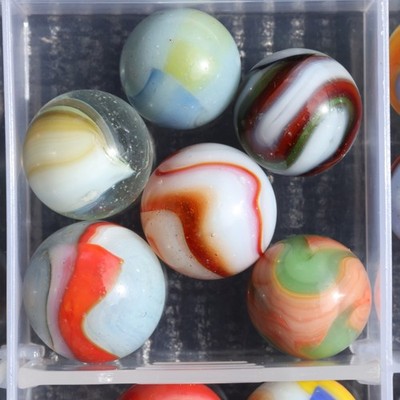 HTF Lot 6 Marbles Alley Peltier Christmas Tree NLR (NM) MIBs M- to M