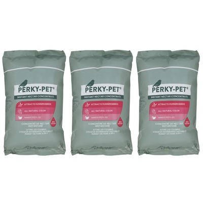 Perky Pet Original Red Instant Hummingbird Nectar 2Lb Pack Of 3 Bags
