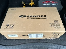 Bowflex Preacher Curl Attachment 001-3881 Complete NEW Open Box Never Assembled