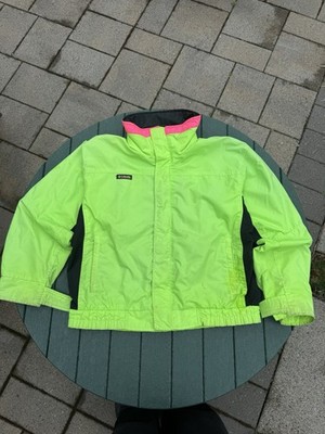 Vtg 90 s Columbia Bugaboo 2 In 1 Ski Jacket W/fleece Men Green Pink Black Medium