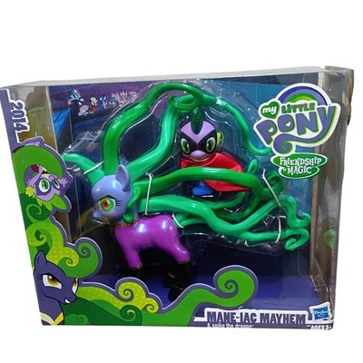 2014 Exclusive My Little Pony Mane-iac & Spike Dragon Hasbro IOB