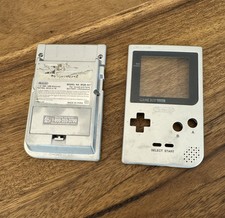 Original NINTENDO GAMEBOY POCKET Silver SHELL ONLY GENUINE OEM MGB-001