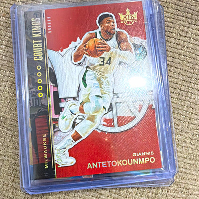 Panini 2024-25 Court Kings Giannis Antetokounmpo Ruby /149 #96 Bucks