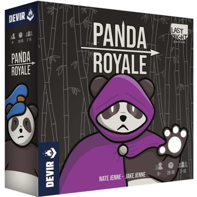PANDA ROYALE Brettspiel PARTY GAME devir IN ITALIENISCH Alter 8+