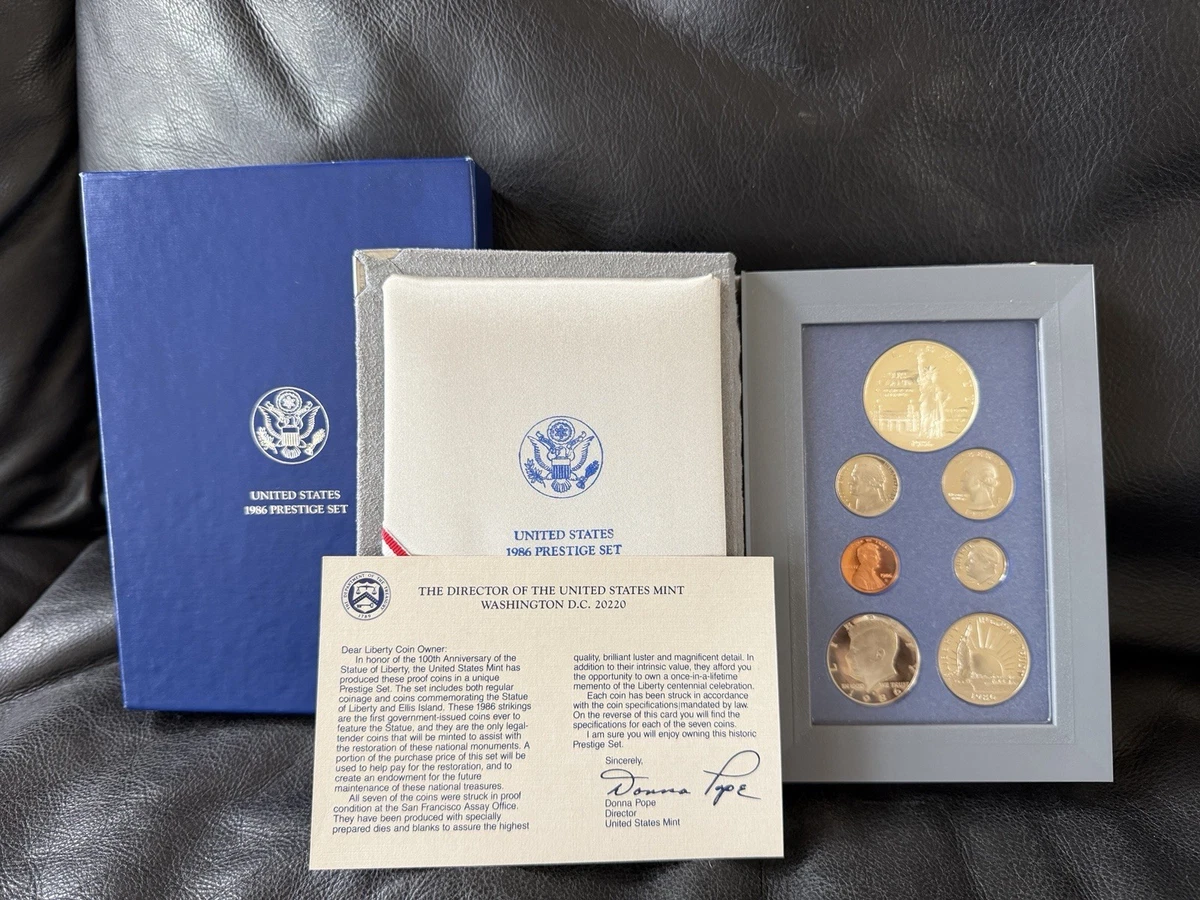 1986 Prestige Coin Set for sale | eBay
