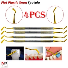 Flat Plastic Composite Filling Instruments 3mm Double-Ended Tools