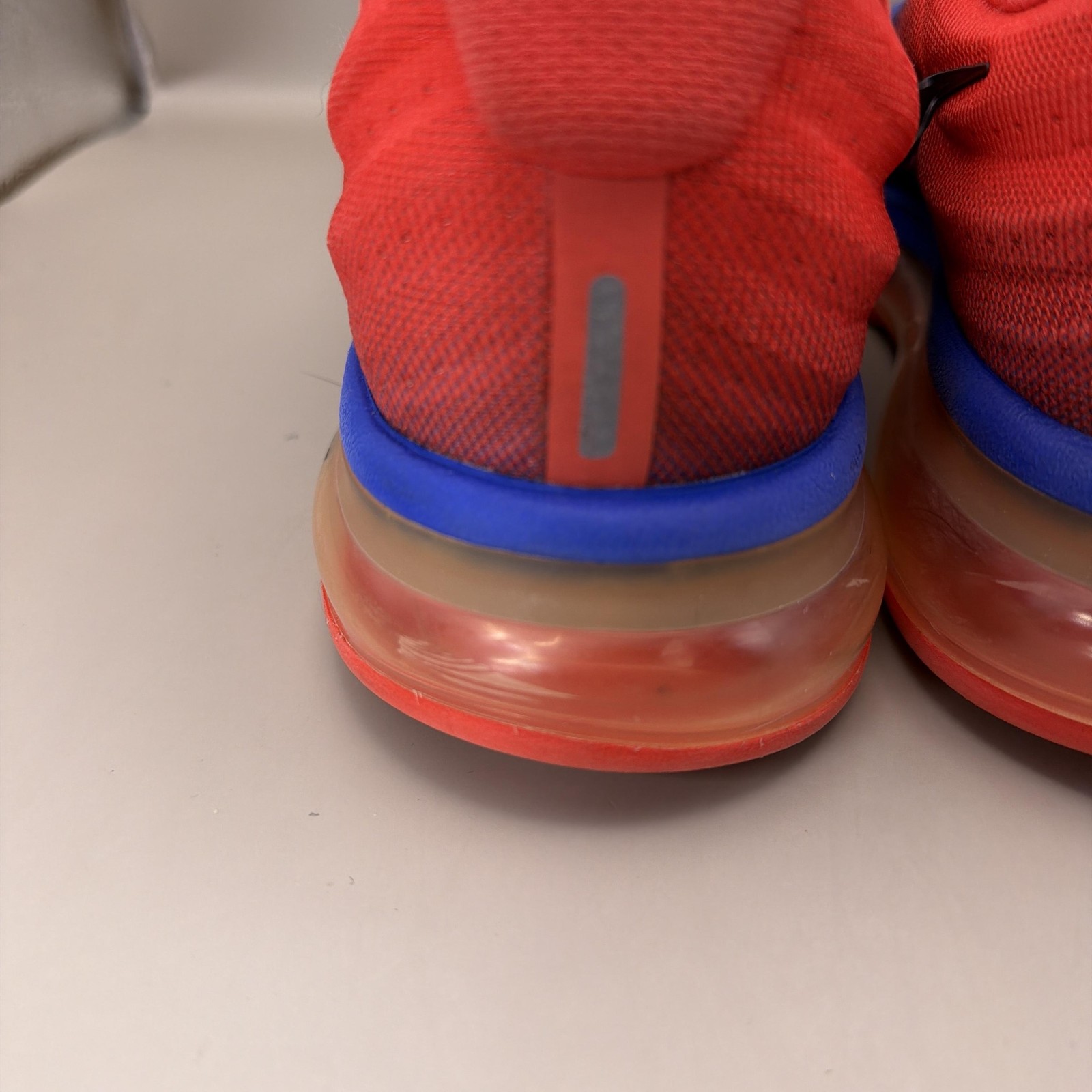 Nike Air Max 2017 Shoes Mens Size 10.5 Blue Red Running Sneakers 849559-402 thumbnail 11