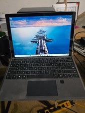 Used Microsoft Surface Pro 5 Tablet With Keyboard 128GB Has A Crack on Screen