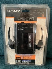 Sony Walkman WM-F2015 FM/AM Cassette Player   Never used   Made in Japan