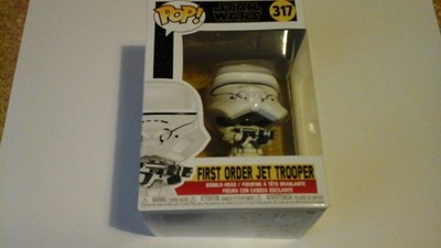 STAR WARS THE RISE OF SKYWALKER FIRST ORDER JET TROOPER FUNKO POP #317 NEU V#9