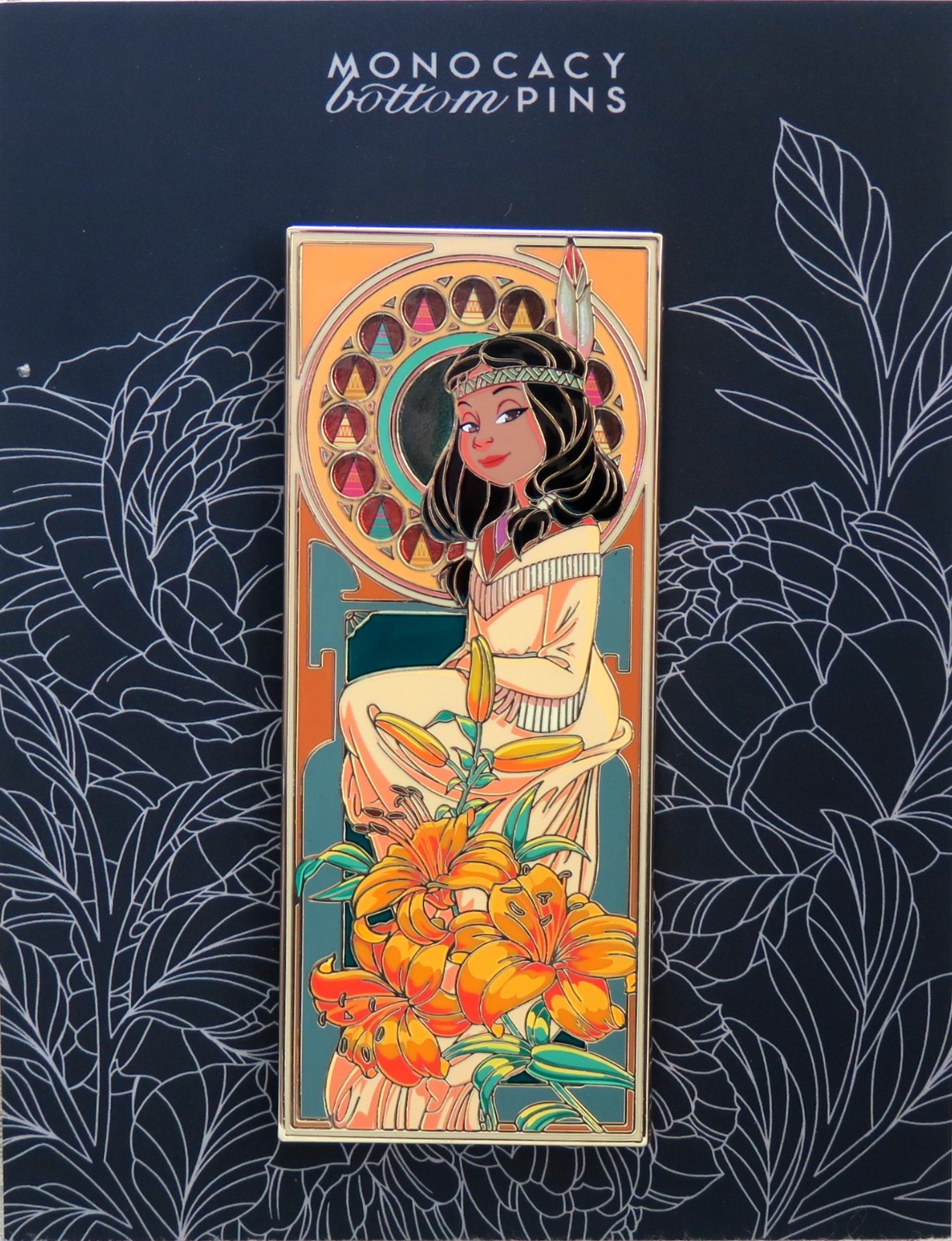 Disney Fantasy Le Pin Tiger Lily Precious Spells Monocacy Bottom Pins Peter Pan
