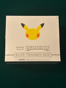 pokemon celebrations elite trainer box card prices Pokemon: Celebrations Elite Trainer Box Preorder main image 1