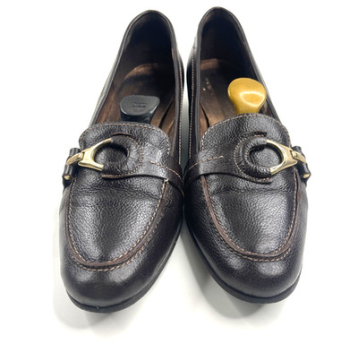 Lavorazione Artigiana italienischer Halbschuh Lede rLoafer Größe 40,5