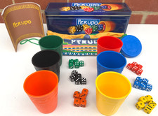 PERUDO The Classic Game of Liar Dice in a Tin Paul Lamond Game 100% Complete VGC