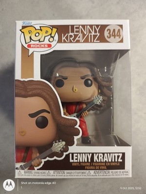 FUNKO POP! Rocks - Lenny Kravitz - #344 guter Zustand 