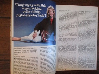 6/04/1983 TV Guide(BETTY THOMAS/DOUG BARR/THE FALL GUY/LEE MAJORS/HEATHER THOMAS