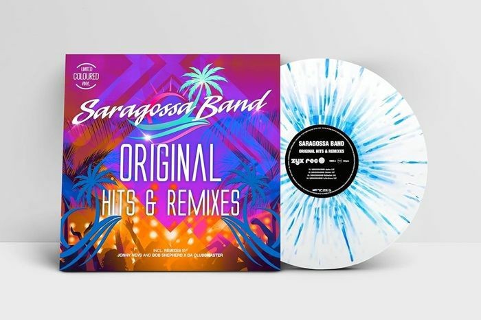 SARAGOSSA BAND - Original Hits & Remixes - LIMITED SPLATTERED VINYL LP