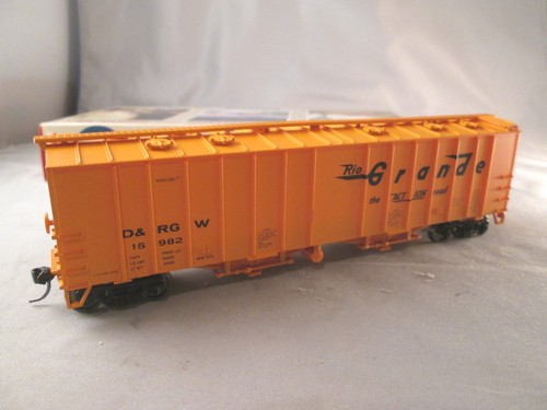 "Vagón de tren Walthers escala HO D&RGW 50"" tolva de deslizamiento aéreo 932-3676 3650 #15982 nuevo"  | Condition: New