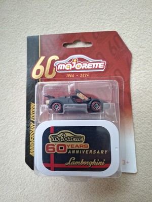 Lamborghini COUNTACH LP 800 SPORTWAGEN MAJORETTE Schwarz Anniversary Edition Neu