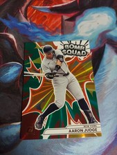 2026 Panini Donruss SSP Aaron Judge Bomb Squad Green Laser Yankees!!