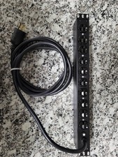 APC Rack Mounted Power Distribution Unit 10 Outlet Surge Protector 120V 16A