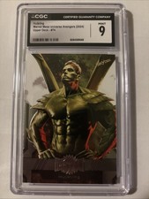 2024 Upper Deck Skybox Marvel Metal Universe Avengers Spectrum Hulkling #74