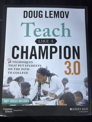 ''Teach Like a Champion 3.0'' Brand New Book 9781119712619