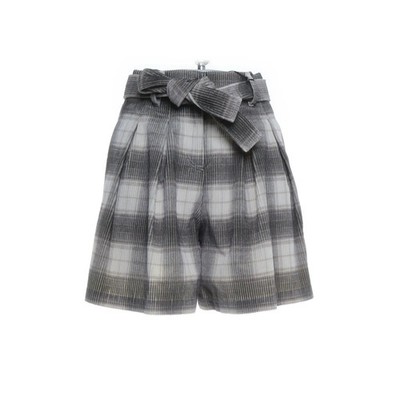 Brunello Cucinelli, Shorts, Größe: 40, Grau/Weiß/Mehrfarbig, Baumwolle #Yiy