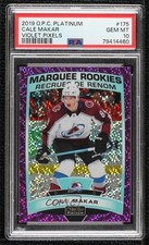 2019 O-Pee-Chee Platinum Marquee Rookies Violet Pixels Cale Makar PSA 10 0yq3