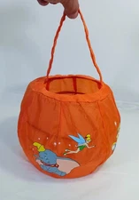 Disney Pumpkin Collapsible Halloween Trick-or-Treat Bucket Bag Tote Pooh + More
