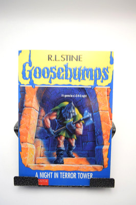 Goosebumps #27 A Night in Terror Tower RL Stine 1995 1st Edition 6th Print-VG