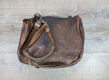 1970 USPS Vintage Leather Messenger Bag U.S. Mail Postal Carrier