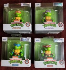 TEENAGE MUTANT NINJA TURTLES MetalFigs Set of 4 New in Box Jada Toys Nickelodeon