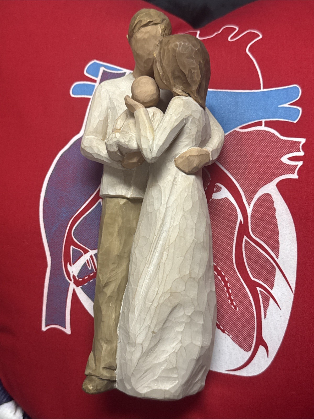 VTG DEMDACO WILLOW TREE SUSAN LORDI FIGURE WE ARE THREE 2006 NEW BABY FAMILY