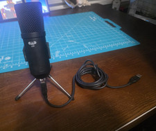 CAD Audio U29 USB Wired Cardioid Desktop Microphone w/ Tripod Stand, Black
