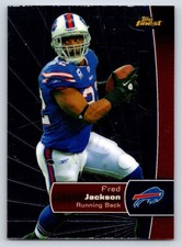 2012 Finest 48 Fred Jackson    Buffalo Bills Football Card