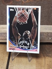 Topps 1993-94 Dennis Rodman #324 San Antonio Spurs Basketball Card Base Set