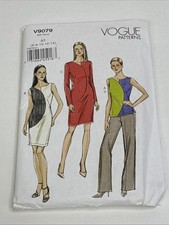 Vogue Misses Top Dress ants Size 6 - 14 Uncut Sewing Pattern V9079