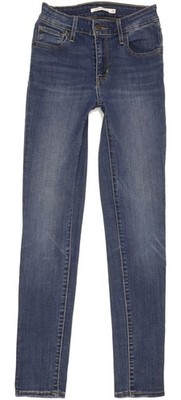 Levi's 721 High Rise  Damen Blau Skinny Stretch Jeans W26 L30 (91470)