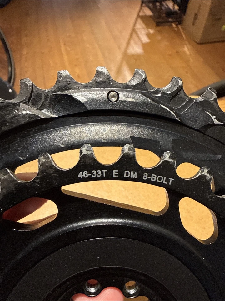 SRAM Red AXS D1 46/33t 8-Bolt Direct-Mount 12-Speed Bike Chainring Set 223g - Image 4 of 4