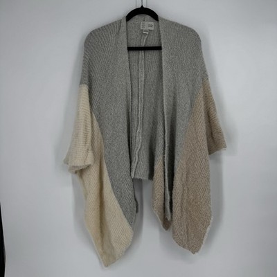 Anthropologie Saturday Sunday cardigan sweater colorblock oversized fall open