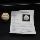 Ted Williams +4 Signed Rawlings OAL Baseball Red Sox Autograph JSA LOA D14383