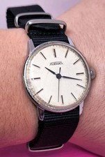 1980s RAKETA WHITE JEANS 2609.HA Vintage USSR Watch – 19 Jewels Soviet Classic