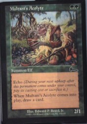 Multani's Acolyte 108/143 Urza's Legacy Common MTG