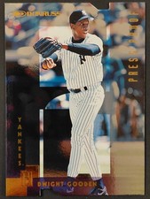 1997 Donruss Dwight Gooden #154 Gold Press Proof /500
